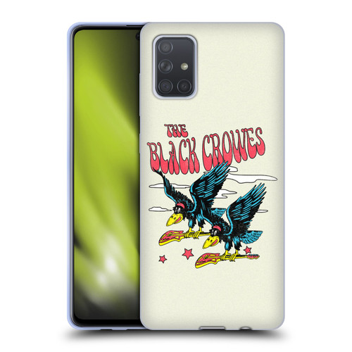 The Black Crowes Graphics Flying Guitars Soft Gel Case for Samsung Galaxy A71 (2019)