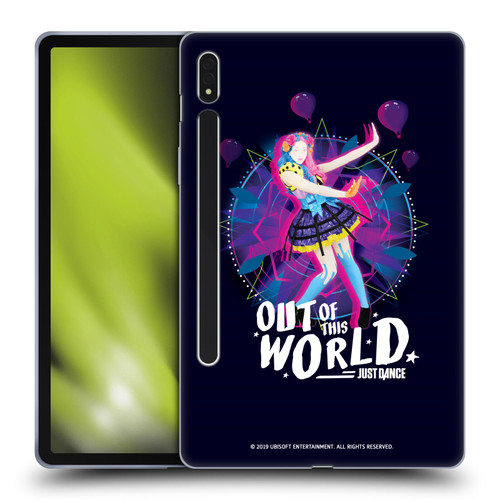 Just Dance Artwork Compositions Out Of This World Soft Gel Case for Samsung Galaxy Tab S8