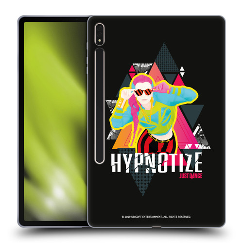 Just Dance Artwork Compositions Hypnotize Soft Gel Case for Samsung Galaxy Tab S8 Plus