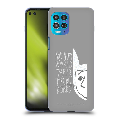 Where the Wild Things Are Literary Graphics Terrible Roars Soft Gel Case for Motorola Moto G100