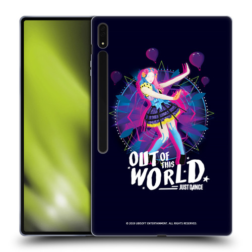 Just Dance Artwork Compositions Out Of This World Soft Gel Case for Samsung Galaxy Tab S8 Ultra