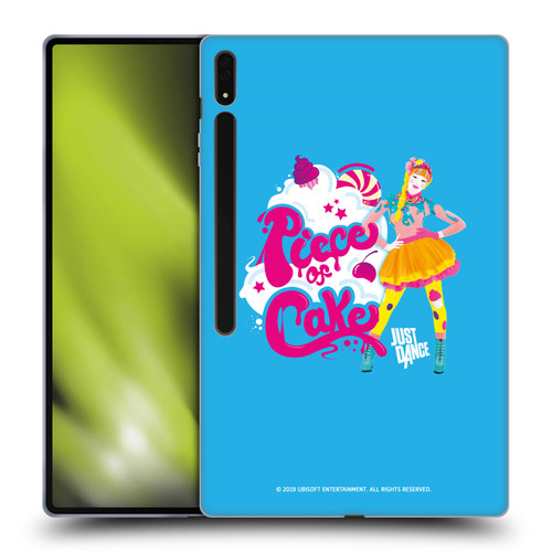 Just Dance Artwork Compositions Piece Of Cake Soft Gel Case for Samsung Galaxy Tab S8 Ultra