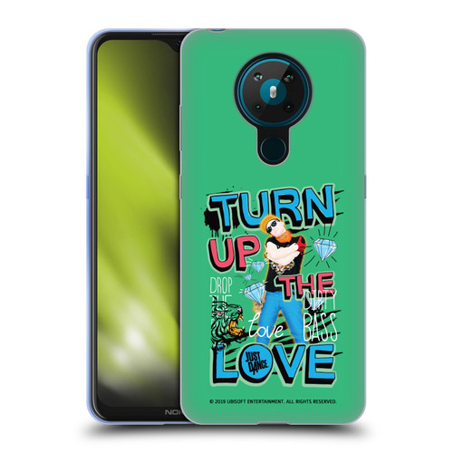 Just Dance Artwork Compositions Drop The Beat Soft Gel Case for Nokia 5.3