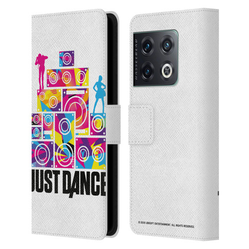 Just Dance Artwork Compositions Silhouette 4 Leather Book Wallet Case Cover For OnePlus 10 Pro