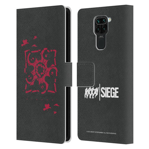 Tom Clancy's Rainbow Six Siege Icons Hibana Leather Book Wallet Case Cover For Xiaomi Redmi Note 9 / Redmi 10X 4G