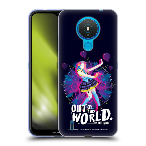 Just Dance Artwork Compositions Out Of This World Soft Gel Case for Nokia 1.4