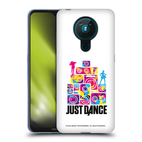 Just Dance Artwork Compositions Silhouette 5 Soft Gel Case for Nokia 5.3