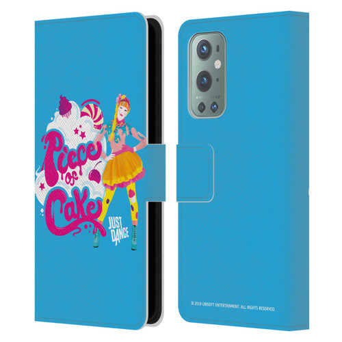 Just Dance Artwork Compositions Piece Of Cake Leather Book Wallet Case Cover For OnePlus 9