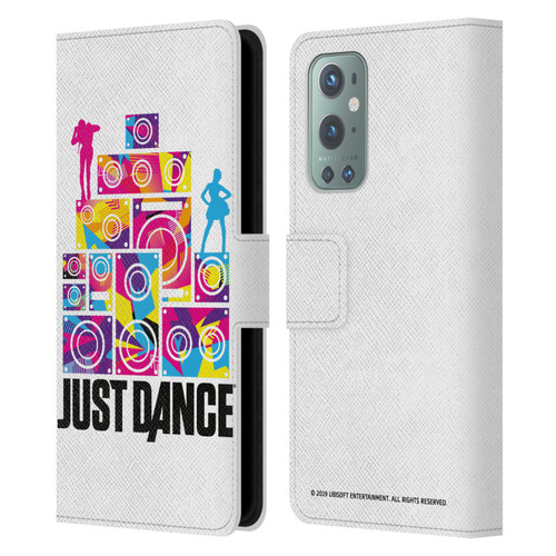 Just Dance Artwork Compositions Silhouette 4 Leather Book Wallet Case Cover For OnePlus 9