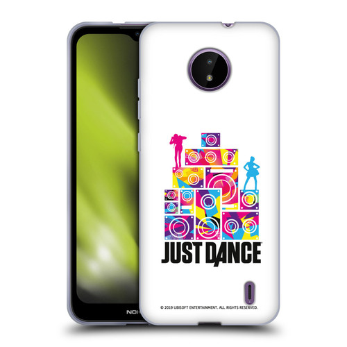 Just Dance Artwork Compositions Silhouette 5 Soft Gel Case for Nokia C10 / C20