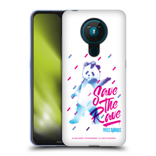 Just Dance Artwork Compositions Save The Rave Soft Gel Case for Nokia 5.3