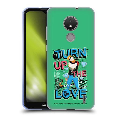 Just Dance Artwork Compositions Drop The Beat Soft Gel Case for Nokia C21