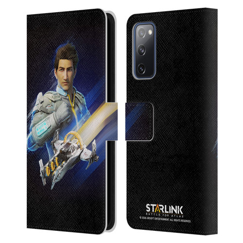 Starlink Battle for Atlas Character Art Mason Arana Leather Book Wallet Case Cover For Samsung Galaxy S20 FE / 5G