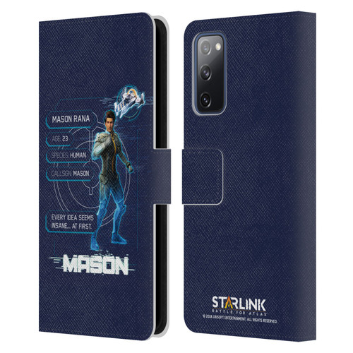 Starlink Battle for Atlas Character Art Mason Leather Book Wallet Case Cover For Samsung Galaxy S20 FE / 5G