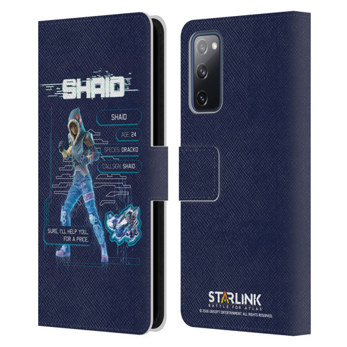 Starlink Battle for Atlas Character Art Shaid 2 Leather Book Wallet Case Cover For Samsung Galaxy S20 FE / 5G