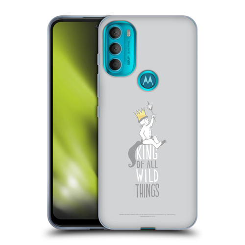 Where the Wild Things Are Literary Graphics King Soft Gel Case for Motorola Moto G71 5G