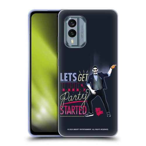 Just Dance Artwork Compositions Party Started Soft Gel Case for Nokia X30