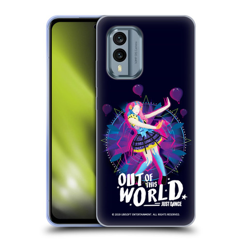 Just Dance Artwork Compositions Out Of This World Soft Gel Case for Nokia X30