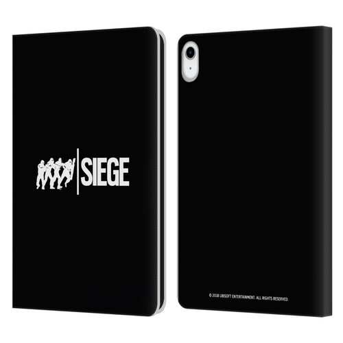 Tom Clancy's Rainbow Six Siege Logos Attack Leather Book Wallet Case Cover For Apple iPad 10.9 (2022)