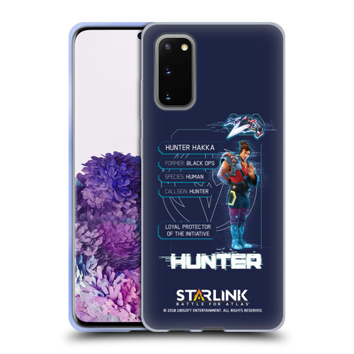 Starlink Battle for Atlas Character Art Hunter Soft Gel Case for Samsung Galaxy S20 / S20 5G