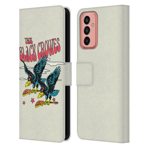 The Black Crowes Graphics Flying Guitars Leather Book Wallet Case Cover For Samsung Galaxy M13 (2022)