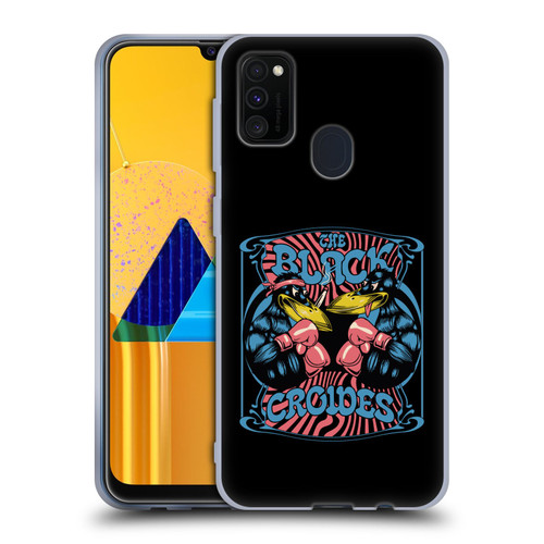 The Black Crowes Graphics Boxing Soft Gel Case for Samsung Galaxy M30s (2019)/M21 (2020)