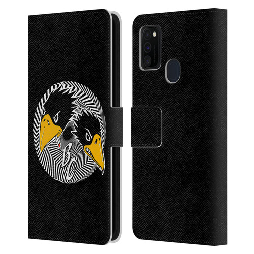 The Black Crowes Graphics Artwork Leather Book Wallet Case Cover For Samsung Galaxy M30s (2019)/M21 (2020)