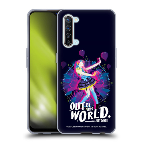 Just Dance Artwork Compositions Out Of This World Soft Gel Case for OPPO Find X2 Lite 5G