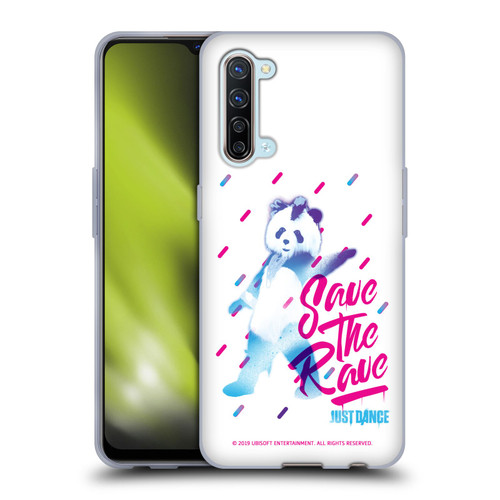 Just Dance Artwork Compositions Save The Rave Soft Gel Case for OPPO Find X2 Lite 5G