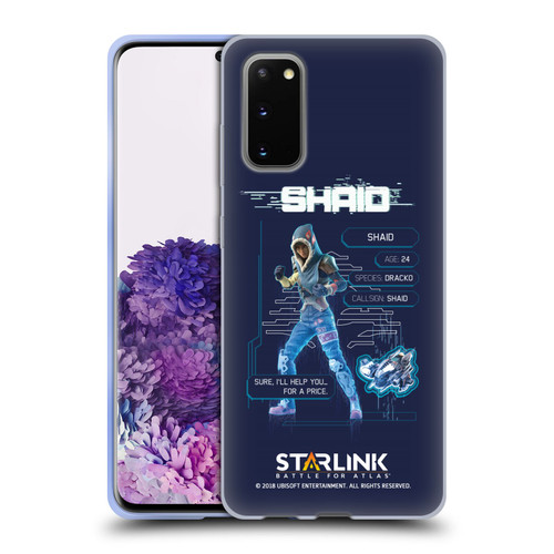 Starlink Battle for Atlas Character Art Shaid 2 Soft Gel Case for Samsung Galaxy S20 / S20 5G