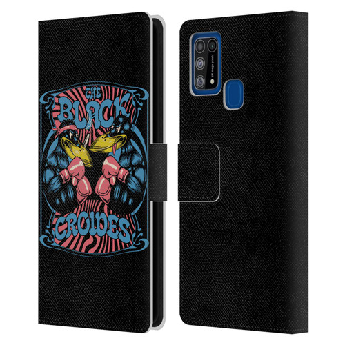 The Black Crowes Graphics Boxing Leather Book Wallet Case Cover For Samsung Galaxy M31 (2020)