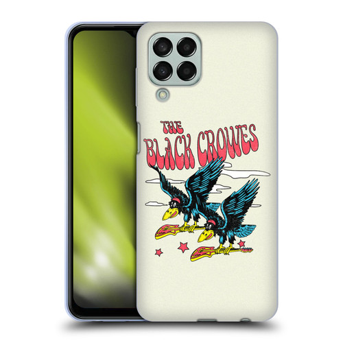 The Black Crowes Graphics Flying Guitars Soft Gel Case for Samsung Galaxy M33 (2022)