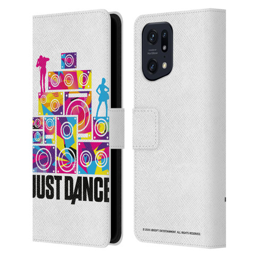 Just Dance Artwork Compositions Silhouette 4 Leather Book Wallet Case Cover For OPPO Find X5