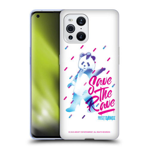 Just Dance Artwork Compositions Save The Rave Soft Gel Case for OPPO Find X3 / Pro