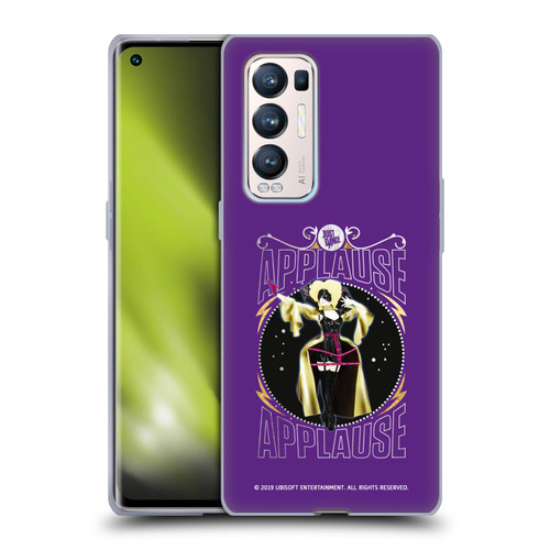 Just Dance Artwork Compositions Applause Soft Gel Case for OPPO Find X3 Neo / Reno5 Pro+ 5G