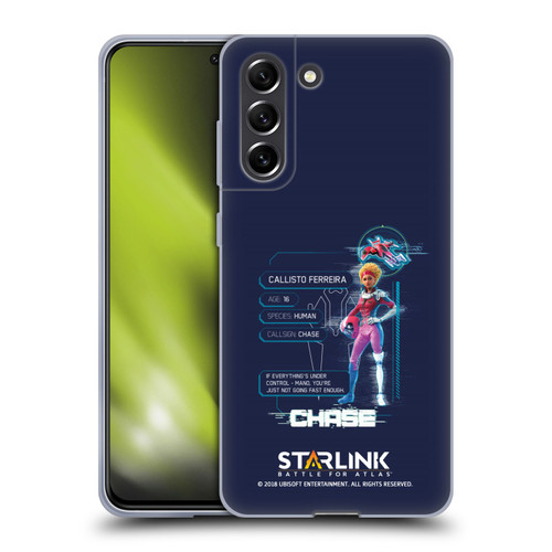 Starlink Battle for Atlas Character Art Chase Soft Gel Case for Samsung Galaxy S21 FE 5G