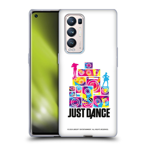Just Dance Artwork Compositions Silhouette 5 Soft Gel Case for OPPO Find X3 Neo / Reno5 Pro+ 5G