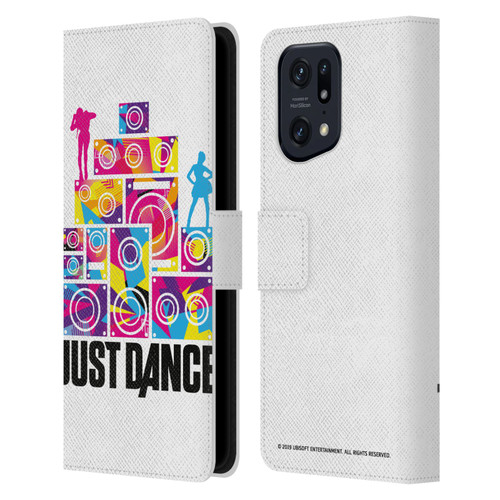 Just Dance Artwork Compositions Silhouette 4 Leather Book Wallet Case Cover For OPPO Find X5 Pro