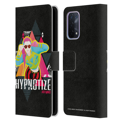 Just Dance Artwork Compositions Hypnotize Leather Book Wallet Case Cover For OPPO A54 5G