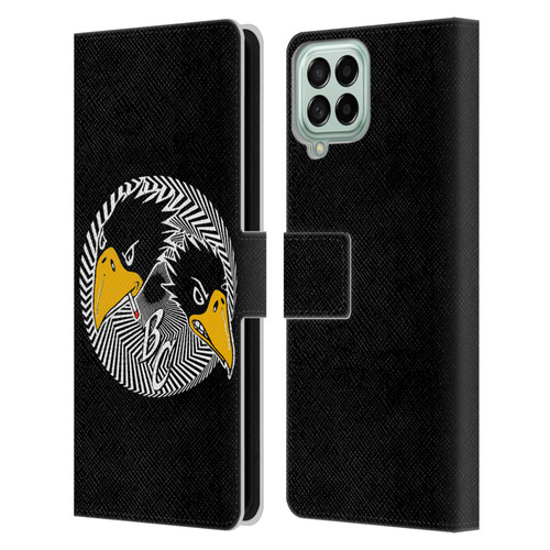 The Black Crowes Graphics Artwork Leather Book Wallet Case Cover For Samsung Galaxy M53 (2022)