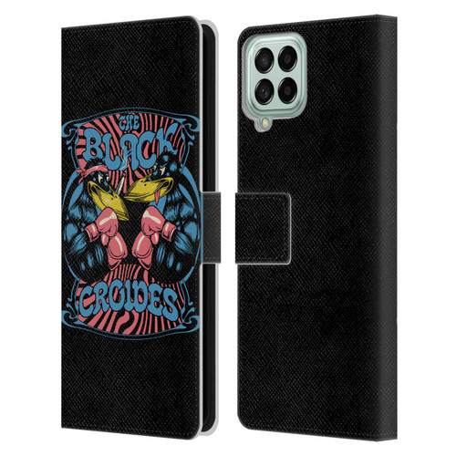 The Black Crowes Graphics Boxing Leather Book Wallet Case Cover For Samsung Galaxy M53 (2022)
