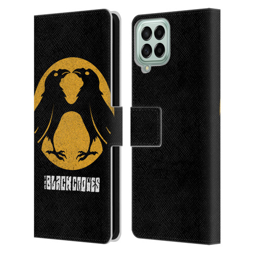 The Black Crowes Graphics Circle Leather Book Wallet Case Cover For Samsung Galaxy M53 (2022)