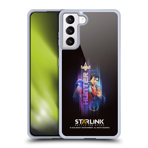 Starlink Battle for Atlas Character Art Hunter Hakka Soft Gel Case for Samsung Galaxy S21+ 5G