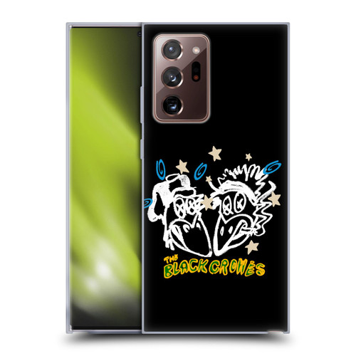 The Black Crowes Graphics Heads Soft Gel Case for Samsung Galaxy Note20 Ultra / 5G