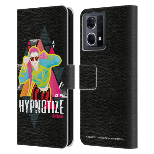 Just Dance Artwork Compositions Hypnotize Leather Book Wallet Case Cover For OPPO Reno8 4G