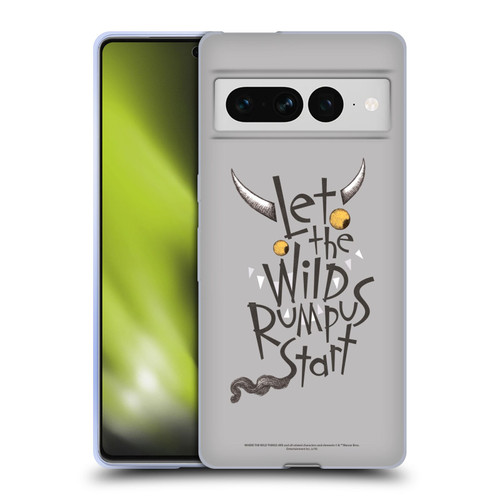 Where the Wild Things Are Literary Graphics Rumpus Soft Gel Case for Google Pixel 7 Pro
