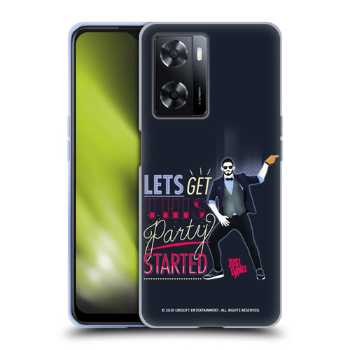 Just Dance Artwork Compositions Party Started Soft Gel Case for OPPO A57s