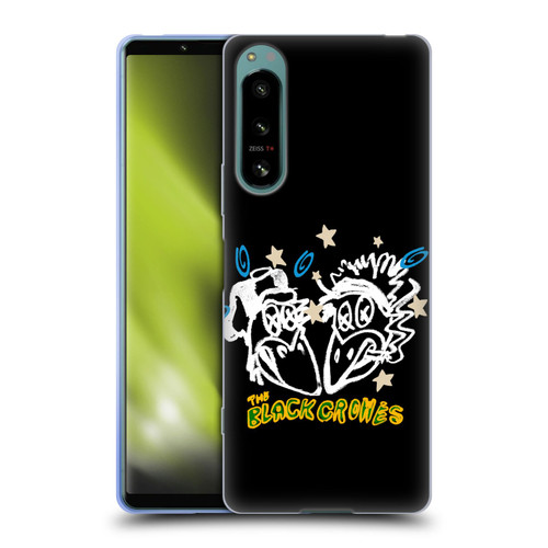 The Black Crowes Graphics Heads Soft Gel Case for Sony Xperia 5 IV