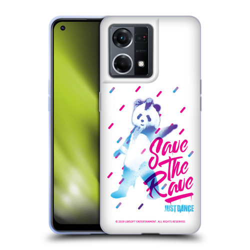 Just Dance Artwork Compositions Save The Rave Soft Gel Case for OPPO Reno8 4G
