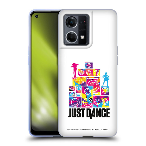 Just Dance Artwork Compositions Silhouette 5 Soft Gel Case for OPPO Reno8 4G